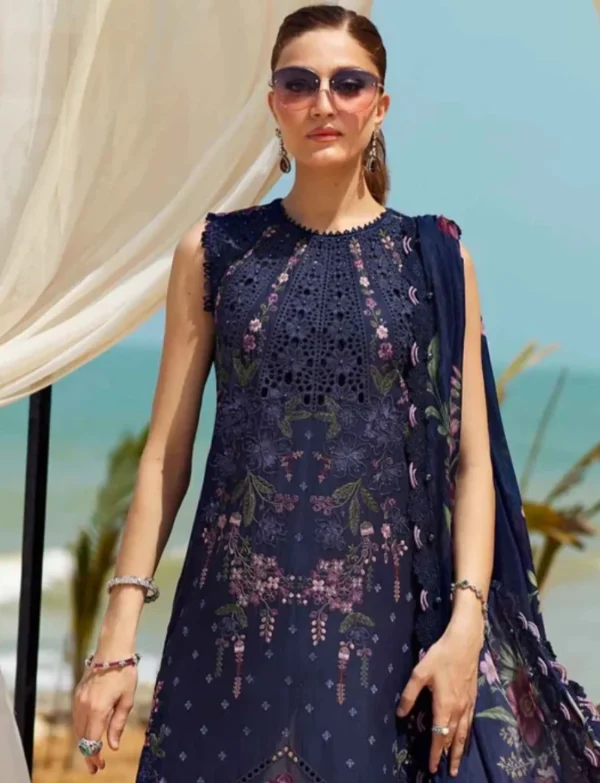 Maria.B Unstitched Embroidered Lawn